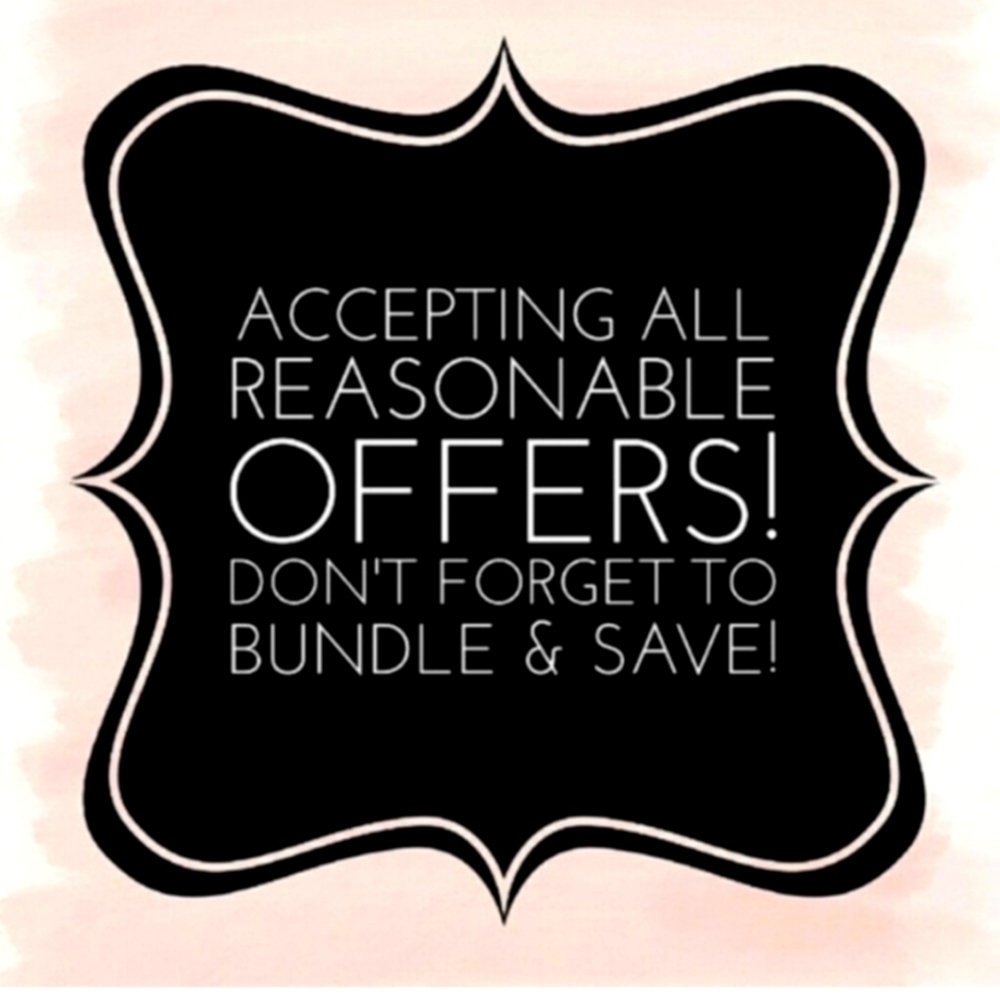 Reasonable Offers Welcome! Bundle & Save!
